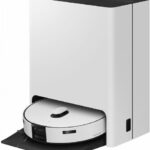 Samsung Jet Bot Combo Steam Robot Vacuum Cleaner with Laser Mapping and 6000Pa Suction Power White