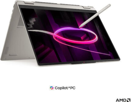 Lenovo Yoga 7 2-in-1 16AGP11 16" OLED FHD+ Touchscreen (Ryzen AI 300 Series-445/16GB/512GB SSD/W11 Home) Seashell (International English Keyboard)