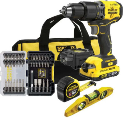 Stanley Percussive Battery Drill Driver 18V