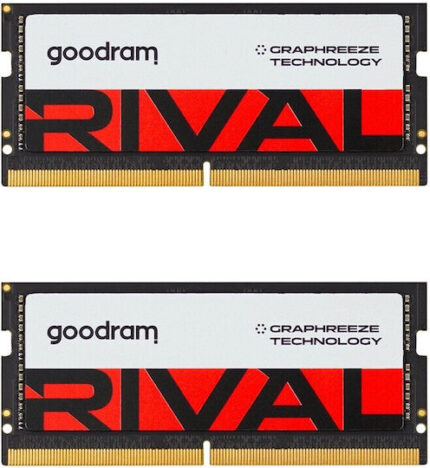 GoodRAM Rival DDR5 64GB RAM with 2x32GB Modules for Laptop