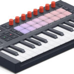 Novation Flkey Mini Midi Keyboard with 25 Keys Black