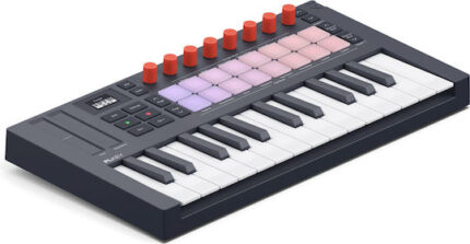 Novation Flkey Mini Midi Keyboard with 25 Keys Black