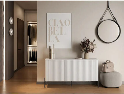Cama VERA chest of drawers 150x40x80 matt white