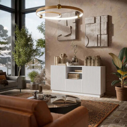 Cama LIVERTI chest of drawers 150x42x78 white