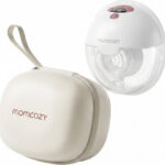 Momcozy M5 Smart Ηλεκτρικό Διπλό Θήλαστρο Χωρίς BPA Κόκκινο