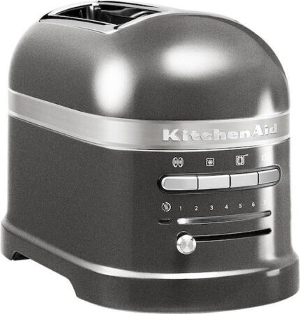 Kitchenaid 5KMT2204EMC Φρυγανιέρα 2 Θέσεων 1250W Γκρι