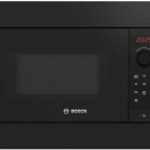 Bosch Εντοιχιζόμενος Φούρνος Μικροκυμάτων 20lt Μαύρος