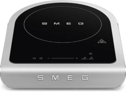 Smeg Επιτραπέζια Εστία Επαγωγική Μονή Μαύρη