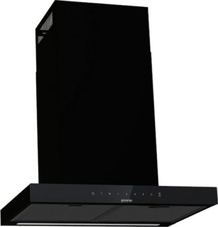 Gorenje Απορροφητήρας Καμινάδα 60cm Μαύρος με Wi-Fi