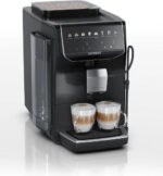 Siemens Eq500 iAroma Αυτόματη Μηχανή Espresso Πίεσης 15bar για Cappuccino με Μύλο Άλεσης Μαύρη TP553E07