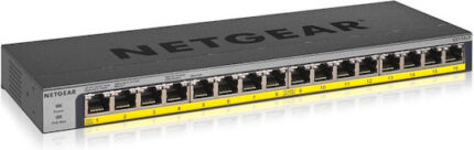 Zyxel GS1100-16EP-EU0101F Unmanaged PoE+ Switch with 16 Ethernet Ports