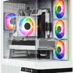 MODECOM Volcano Volcano AQ100 ARGB Midi White