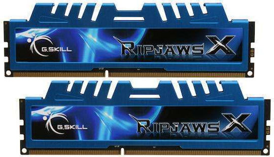 xlarge_Ripjaws_DDR3_DIMM_Dual.JPG G.Skill RipjawsX DDR3 16GB RAM with 2x8GB Modules and Speed 1600 for Desktop - Image 1