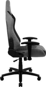 Aerocool Duke Fabric Gaming Chair with Adjustable Arms Ash Black - Image 5