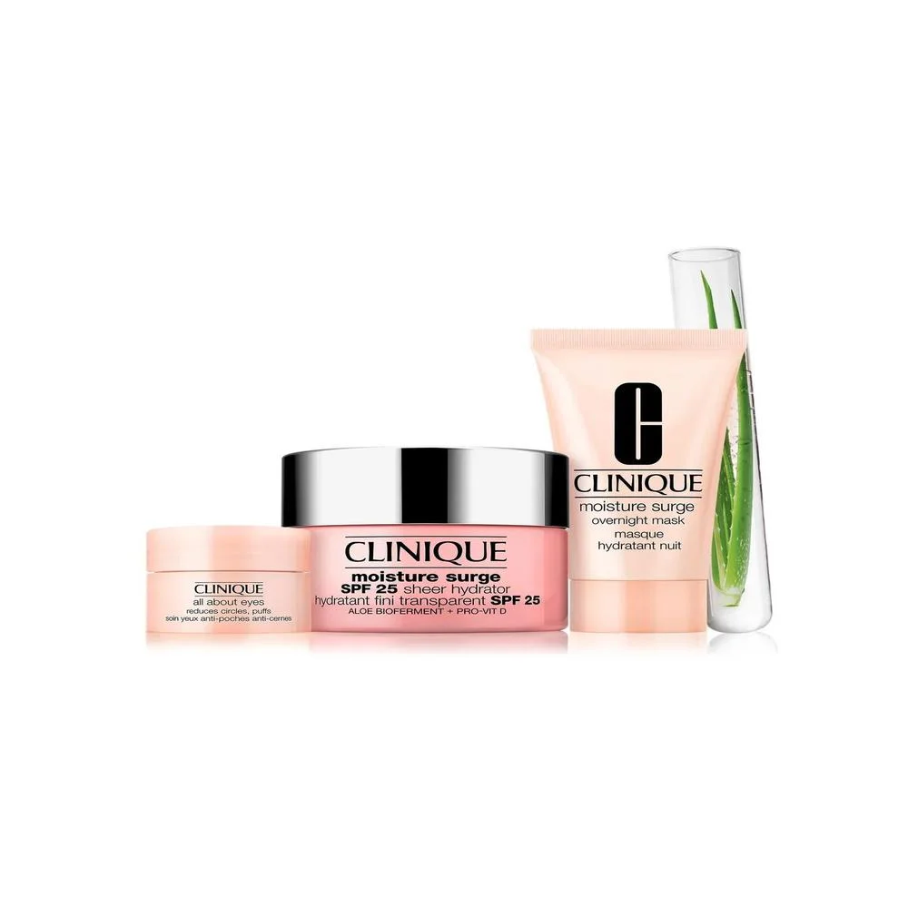 0192333278161.webp Clinique Moisture Surge 50ml Spf25 50ml Overnight Mask 30ml - Image 1