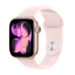 Watch Apple Watch Series 11 (2025) LTE 42mm Rose Gold Case with Light Blush Sport Band S/M - Rose Gold