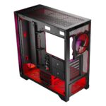 Modecom Expanse T Apex ARGB Gaming Midi Tower Computer Case with Side Window Black - Image 8