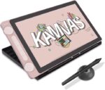Huion Kamvas 13 Графичен таблет с екран FHD 13.3" Sakura Pink - Image 4