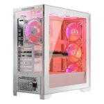Modecom Expanse T Apex ARGB Gaming Midi Tower Computer Case with Side Window White - Image 5
