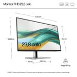 HP Series 5 Pro IPS Monitor 23.8" FHD 1920x1080 - Image 4