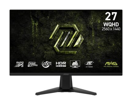 Monitor MAG 275QF E20  27 cali/LED/WQHD/Flat/200Hz/Czarny
