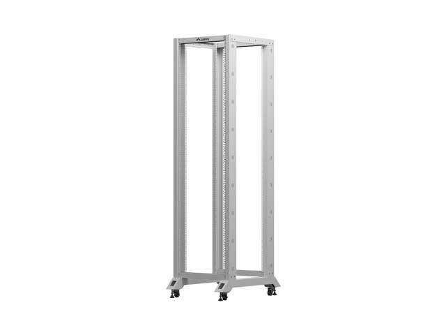 1000942_2083512.jpeg Lanberg Open Rack 42u 600x800 Gray Or01-6842-s - Image 1