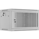 Lanberg Επιτοίχια Καμπίνα Rack 6U Γκρι WF01-6406-23S