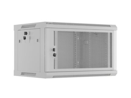 Lanberg Επιτοίχια Καμπίνα Rack 6U Γκρι WF01-6406-23S
