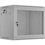 Lanberg Επιτοίχια Καμπίνα Rack 9U Γκρι WF01-6409-23S