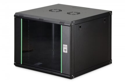 Digitus Επιτοίχια Καμπίνα Rack 19U 60x60cm Μαύρο DN-37107
