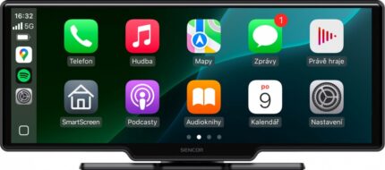 Sencor Monitor for Car Dashboard with Apple CarPlay