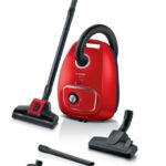 Bosch BGB41PET1 Ηλεκτρική Σκούπα 700W με Σακούλα 4lt Κόκκινη