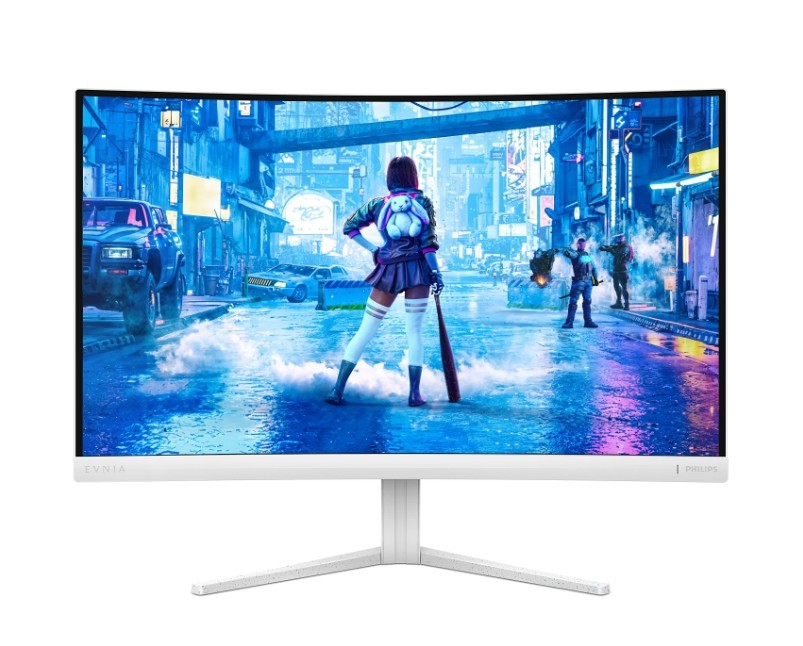 1003924_2088045.jpeg Philips 27M2C5201L VA Curved Gaming Monitor 27" FHD 1920x1080 180Hz with 1ms Response Time GTG White - Image 1
