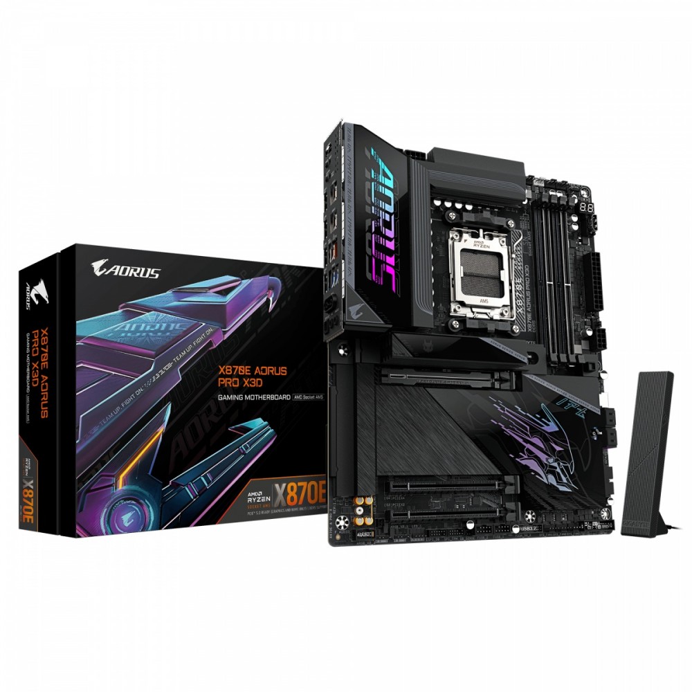 1006454_2102157.jpeg Gigabyte X870E AORUS PRO X3D Motherboard ATX με AMD AM5 Socket - Image 1
