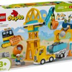 Klocki DUPLO 10476 Plac budowy z pojazdami 3 w 1