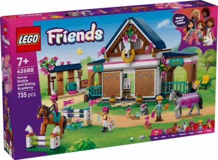LEGO Friends Horse Stable and Riding Academy for Ages 7+ 735 Pieces