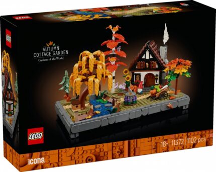 LEGO Icons Autumn Cottage Garden for 18+ Years 1102 Pieces