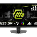 MSI MAG 322URDF E16 IPS HDR Gaming Monitor 31.5" 4K 3840x2160 320Hz με Χρόνο Απόκρισης 0.5ms GTG
