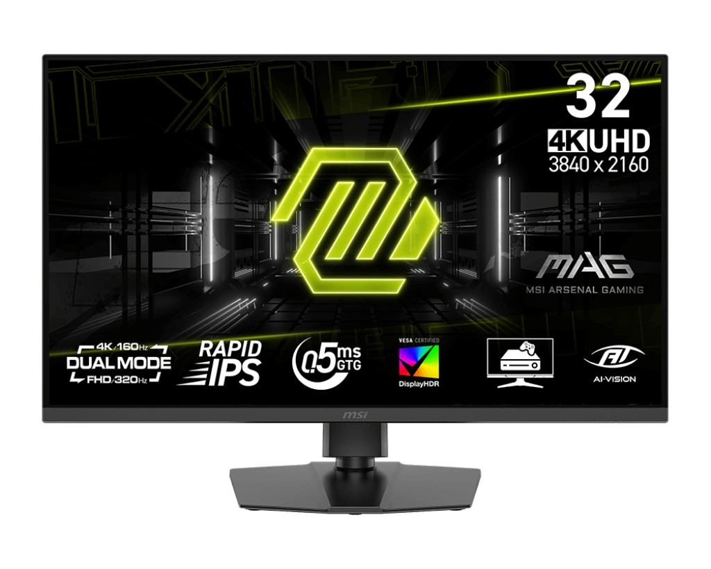 1009702_2096191.jpeg MSI MAG 322URDF E16 IPS HDR Gaming Monitor 31.5" 4K 3840x2160 320Hz με Χρόνο Απόκρισης 0.5ms GTG - Image 1