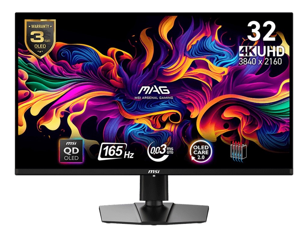 1009746_2096196.jpeg Monitor MAG 321UP QD-OLED 31.5 cala UHD/LED/Flat/165Hz/czarny - Image 1