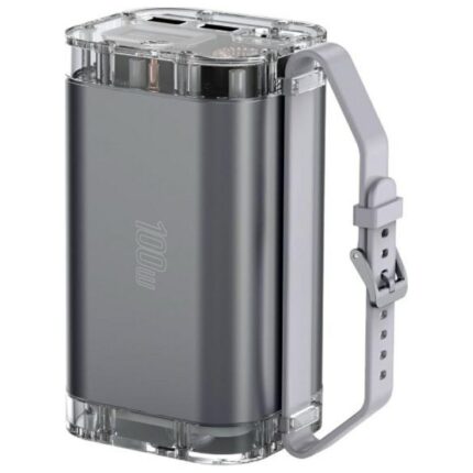 4Smarts Lucid Ultra Power Bank 40000mAh 100W με 2 Θύρες USB-A και 2 Θύρες USB-C Power Delivery / Quick Charge Γκρι