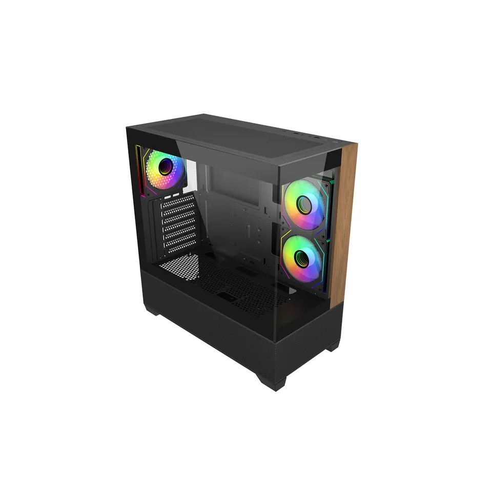 1012093_2099965.jpeg CoolerMaster Master Elite 690 Gaming Midi Tower Κουτί Υπολογιστή με Πλαϊνό Παράθυρο και ARGB Φωτισμό Μαύρο - Image 1