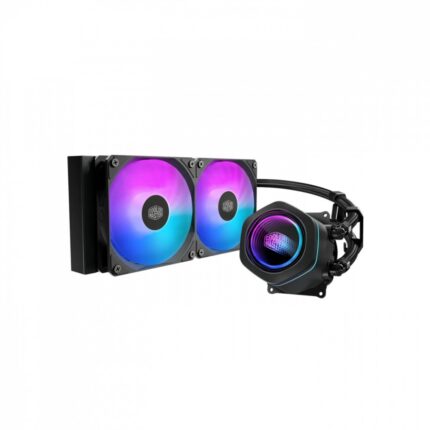 CoolerMaster MasterLiq Core Nex360 ARGB Υδρόψυξη AIO CPU με 2 Ανεμιστήρες 120mm
