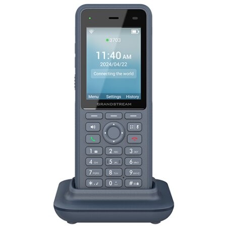 1012702_2105102.jpeg Grandstream Cordless IP Phone Black - Image 1