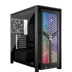 Corsair FRAME 4000X RS Gaming Midi Tower Κουτί Υπολογιστή με Πλαϊνό Παράθυρο Μαύρο