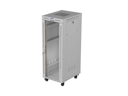 Lanberg Επιδαπέδια Καμπίνα Rack 19U Γκρι FF01-6832-12SL