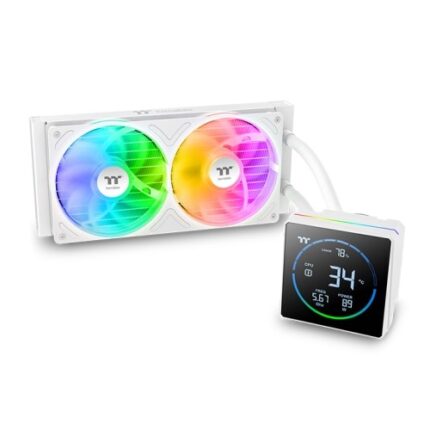 Thermaltake Thermaltake TH240-S V3 ARGB Sync v3 Water Cooling AIO CPU with 2 120mm White Fans
