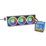Thermaltake MINECUBE 360 Ultra AIO Water Cooling System AIO CPU With 3 120mm Fans And ARGB Lighting