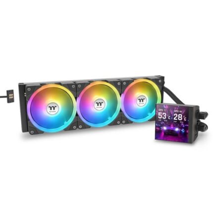 Thermaltake MAGFloe 420 Ultra Water Cooling AIO CPU With 3 120mm Fans And ARGB Lighting