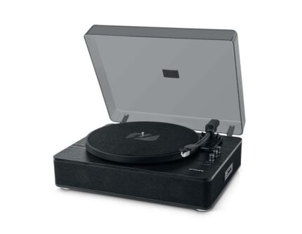 Muse MT-106 WB Πικάπ με Προενίσχυση και Ενσωματωμένα Ηχεία Μαύρο